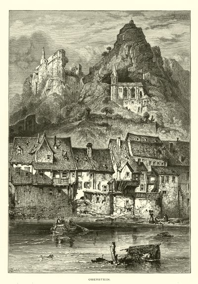 Oberstein (grabado) de European School