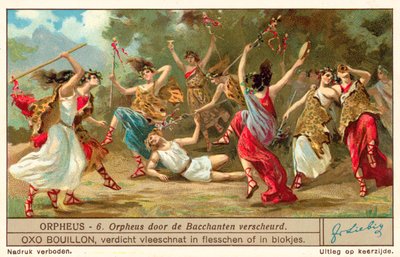 Orfeo despedazado por las Bacantes de European School