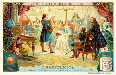 Experimento de Otto von Guericke sobre repulsión electrostática, Hamburgo de European School