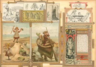 Página del volumen II de Sammelsurium (material impreso) de European School