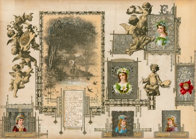 Página del volumen IV de Sammelsurium (material impreso) de European School