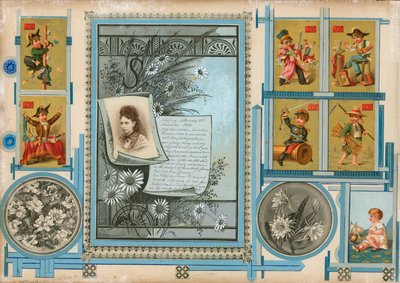 Página del volumen IV de Sammelsurium (material impreso) de European School