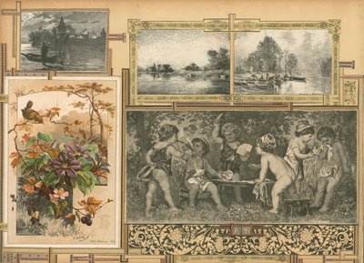 Página del volumen IX de Sammelsurium (material impreso) de European School