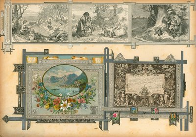 Página del volumen I de Sammelsurium (material impreso) de European School