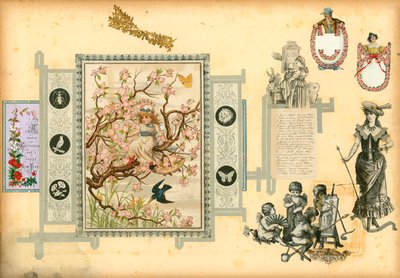 Página del volumen I de Sammelsurium (material impreso) de European School