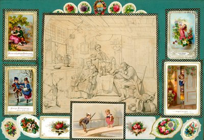 Página del volumen I de Sammelsurium (material impreso) de European School