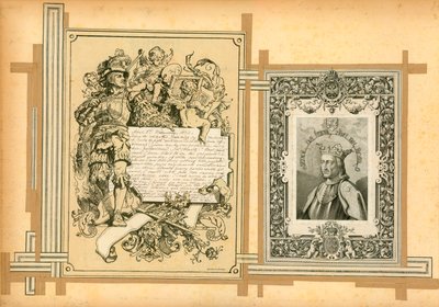 Página del volumen VIII de Sammelsurium (material impreso) de European School