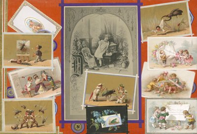 Página del volumen VI de Sammelsurium (material impreso) de European School