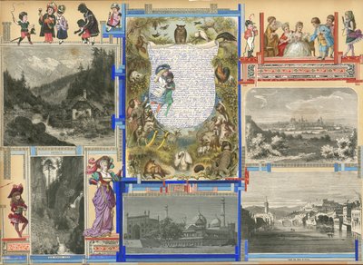 Página del volumen VI de Sammelsurium (material impreso) de European School