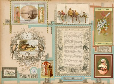 Página del volumen XI de Sammelsurium (material impreso) de European School