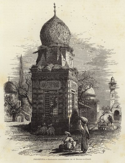 Santuarios musulmanes en el Haram-es-Cherif de European School