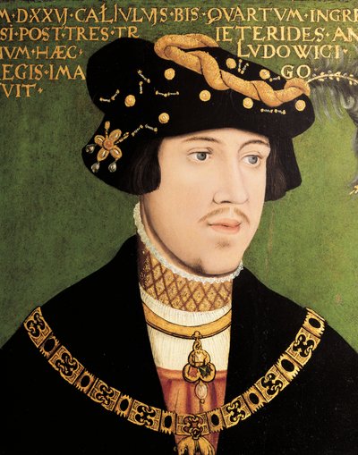 Retrato de Luis II de Hungría, Rey de Hungría, Bohemia y Croacia de European School
