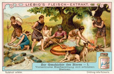 Producción de cerveza prehistórica usando piedras calentadas de European School