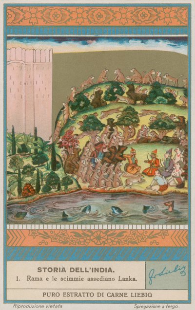 Rama y los monos asedian Lanka de European School