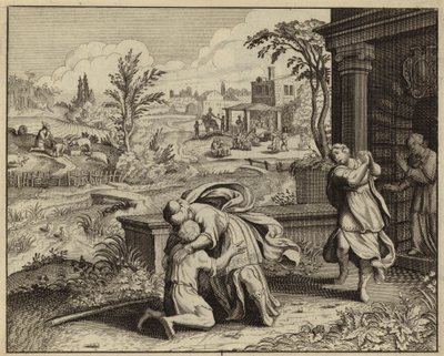 El regreso del hijo pródigo (grabado) de European School
