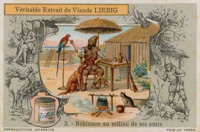 Robinson Crusoe con todos sus amigos de European School