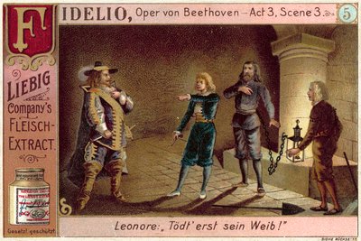 Escena de la ópera Fidelio de Beethoven de European School