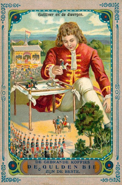 Escena de Los viajes de Gulliver de European School