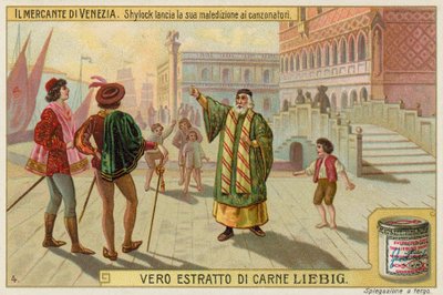 Shylock, Bassanio y Antonio de European School