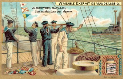Señalización entre barcos de European School