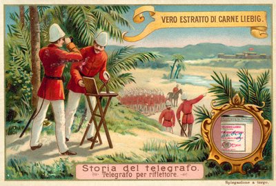 Señalización por heliógrafo de European School