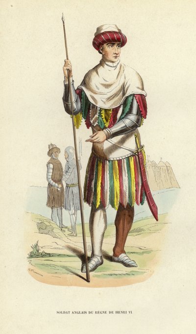 Soldado Inglés del Reinado de Enrique VI de European School