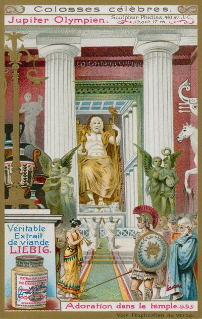 Estatua de Júpiter por Fidias de European School