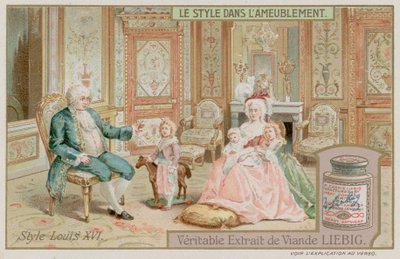 Estilo de Luis XVI de European School