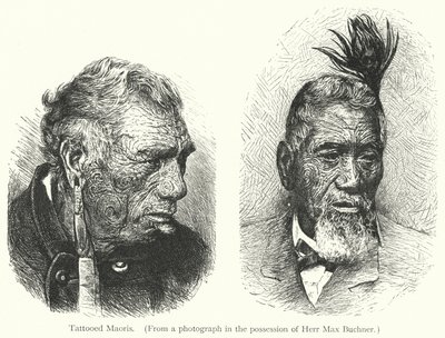 Maoríes tatuados de European School