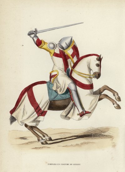 Templario en Traje de Guerra de European School