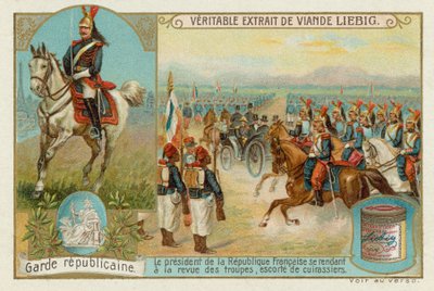 La guardia del cuerpo del presidente de la República de Francia de European School