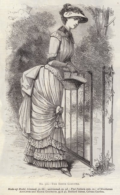 El traje de Edith (grabado) de European School