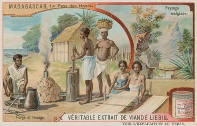 La tierra de los Hova: Una fragua, un telar y el campo de Madagascar de European School