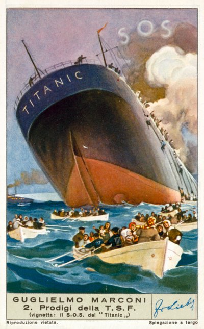 El Titanic envía un mensaje SOS por radio de European School