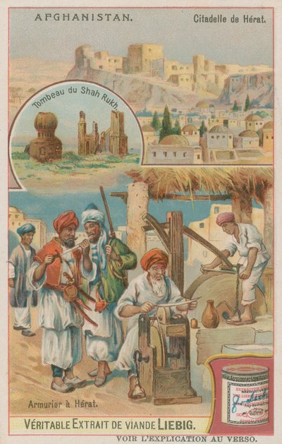 La tumba de Shah Rukh y la ciudad y armería de Herat de European School