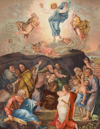 La Transfiguración (litografía en color) de European School