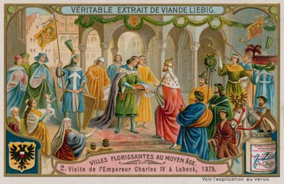 La Visita del Emperador Carlos IV a Lübeck en 1375 de European School