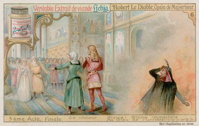 La Boda de Robert y la Princesa Isabelle Mientras Bertram Desciende al Infierno de European School