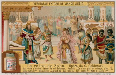 La llegada de la Reina de Saba de European School