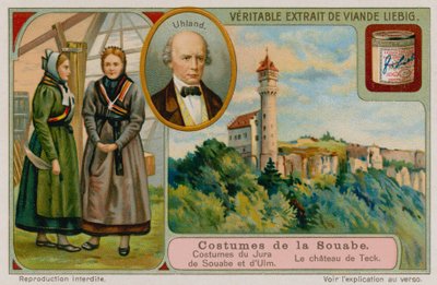 La ropa de Jura y Ulm, Ludwig Uhland y el Castillo Teck de European School