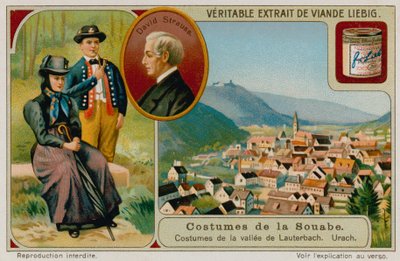 La ropa del valle de Lauterbach, David Strauss y Urach de European School