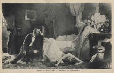 La ley del honor (litografía) de European School