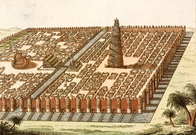 Torre de Babel, Palacio Real y Jardines Colgantes de Babilonia de European School