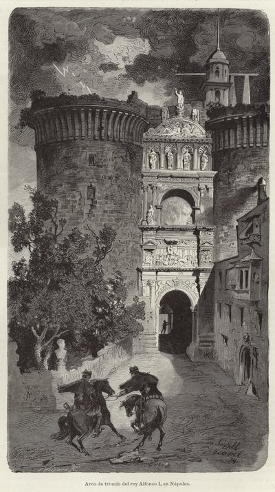 Arco de Triunfo de Alfonso I, en Nápoles de European School