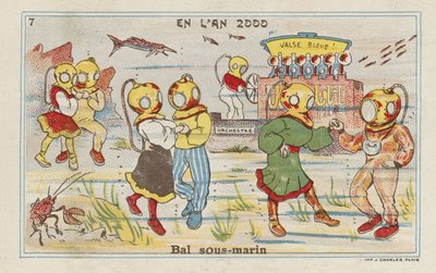 Baile submarino en el año 2000 de European School