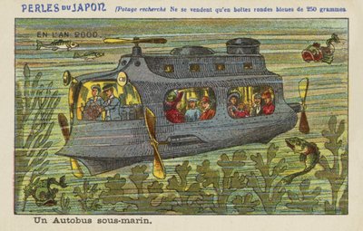 Autobús submarino en el año 2000 de European School