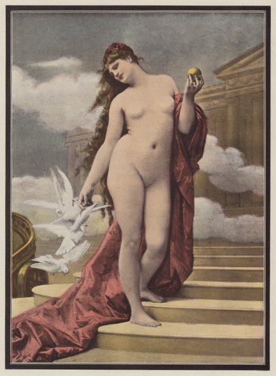 Venus (litografía en color) de European School