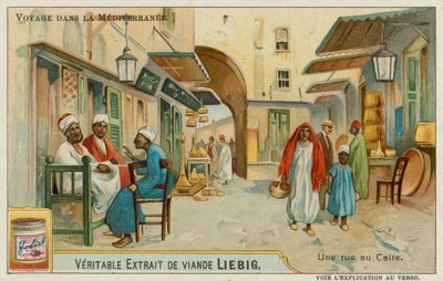 Vista de una Calle en El Cairo de European School