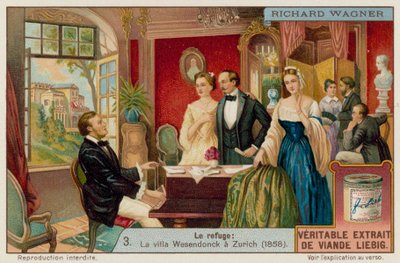 Wagner en la villa Wesendonck en Zúrich de European School