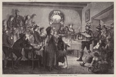 Banquete de bodas en el Salzkammergut, Austria de European School